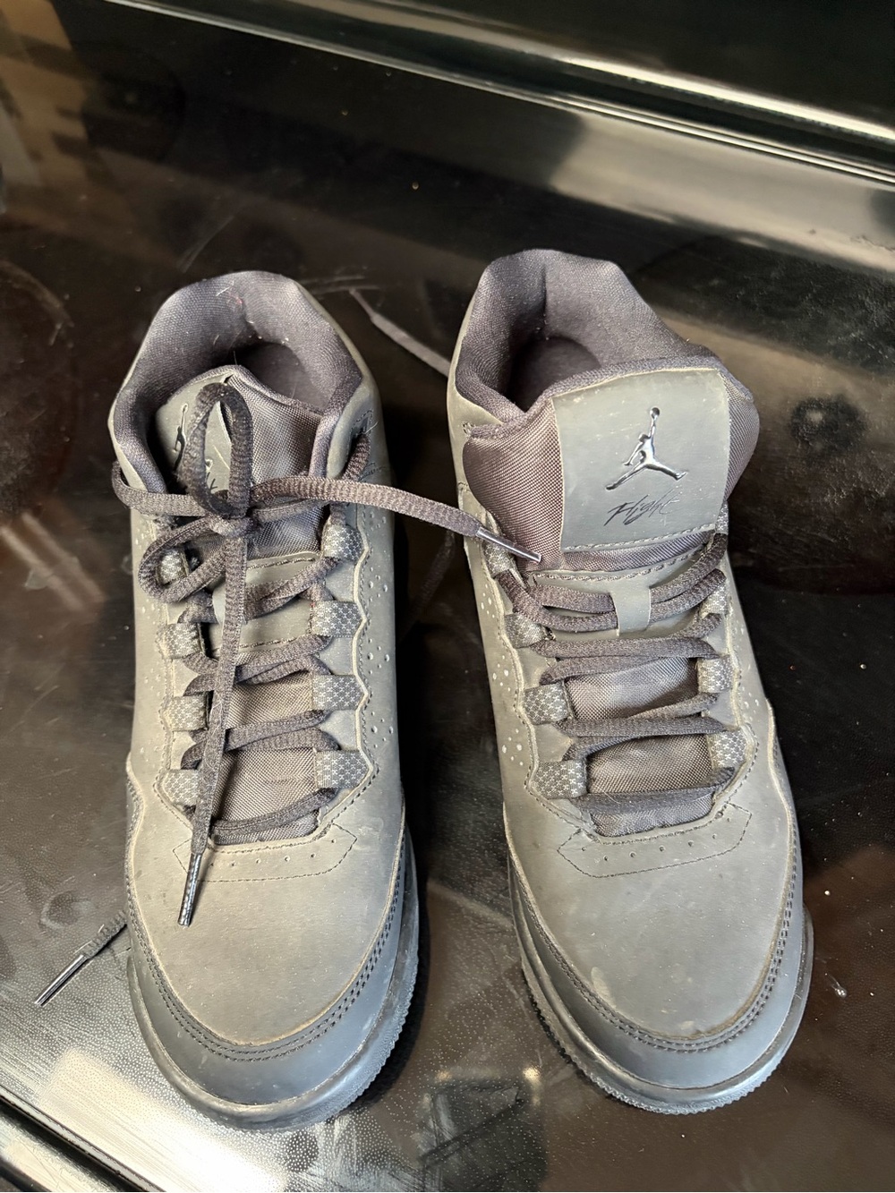 Jordan Kids  Low-Top Sneakers in Charcoal